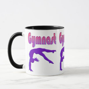 Gymnast Power Tumbling Lila Metallic Tasse