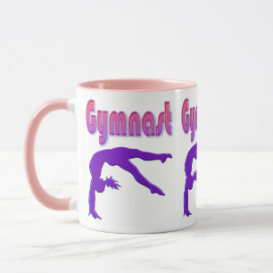 Gymnast Power Tumbling Lila Metallic Tasse