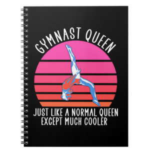 Gymnast Queen Notizblock