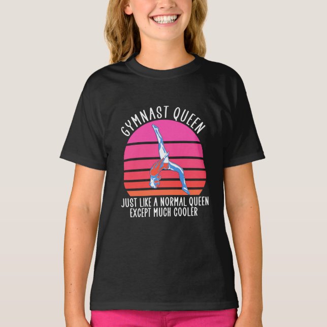 Gymnast Queen T-Shirt (Vorderseite)