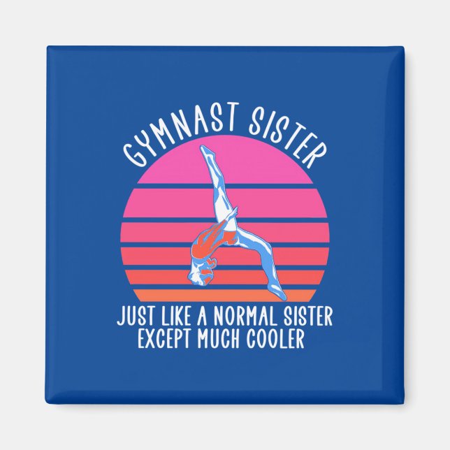 Gymnast Sister Magnet (Vorne)
