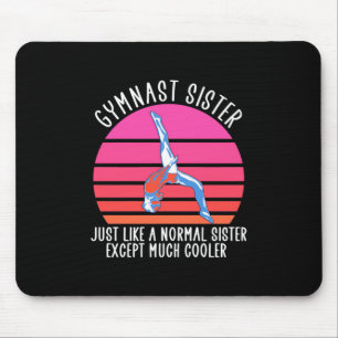 Gymnast Sister Mousepad