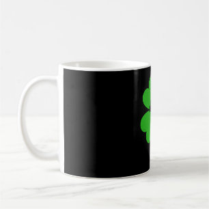 Gymnast St. Patrick's Day Irish Kleeblatt Kaffeetasse