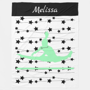 Gymnast Swirbelstars Fleecedecke