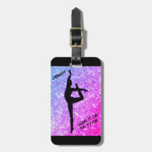 Gymnast Verließ es auf dem Boden Personalisiert Li