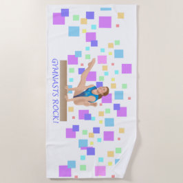 Gymnasten Rock!  Bilanzsumme Strandtuch