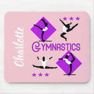 Gymnastfiguren Niedlich Girls Gymnastik Personalis Mousepad