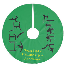 Gymnastics Academy Christmas Tree Skirt Polyester Weihnachtsbaumdecke