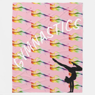 GYMNASTICS BLANKET FLEECEDECKE