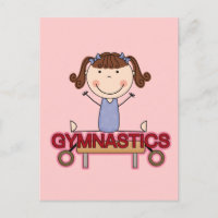 GYMNASTICS - Brünette Girl Splits Tshirts und Gesc