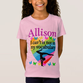 GYMNASTICS CHAMPION PERSONALISIERT T SHIRT