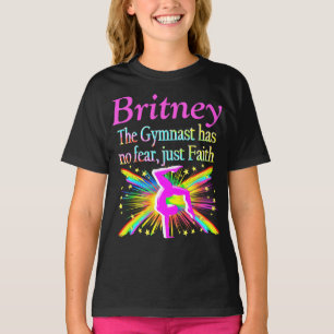 GYMNASTICS FAITH PERSONALISIERT T SHIRT