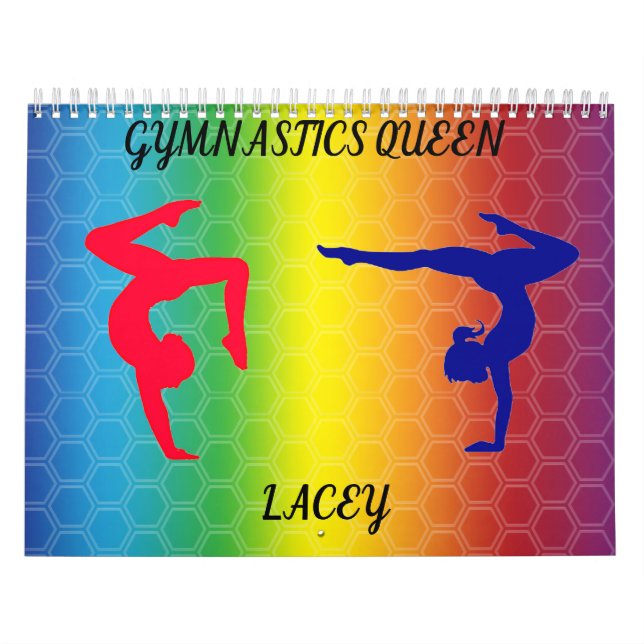 GYMNASTICS FARBEITER CALENDAR PERSONALISIERT 2022. KALENDER (Titelbild)