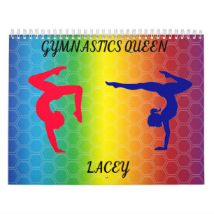 GYMNASTICS FARBEITER CALENDAR PERSONALISIERT 2022. KALENDER