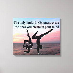 GYMNASTICS FOREVER LEINWANDDRUCK