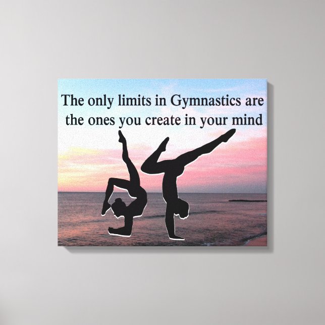 GYMNASTICS FOREVER LEINWANDDRUCK (Vorderseite)