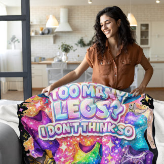 Gymnastics Girl Too Many Leos? I Don't Think So Fleecedecke