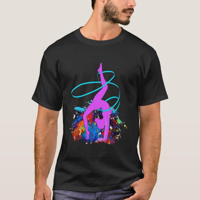 Gymnastics Gymnast aerobics acrobat Fan T-Shirt (Vorderseite)