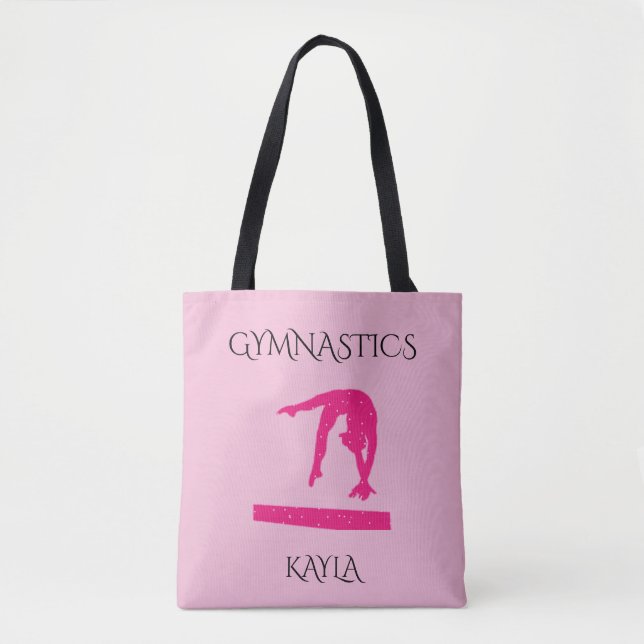 GYMNASTICS HAT BAG MIT INDIVIDUELLE NAME! (Vorderseite)