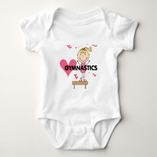 GYMNASTICS - Liebe Gymnastik - Hemden und Geschenk Baby Strampler
