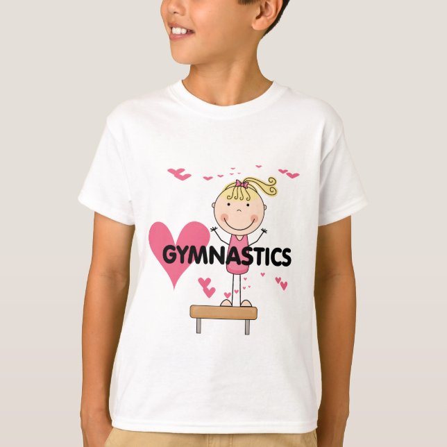 GYMNASTICS - Liebe Gymnastik - Hemden und Geschenk T-Shirt (Vorderseite)