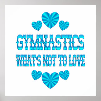 GYMNASTICS-LIEBE POSTER