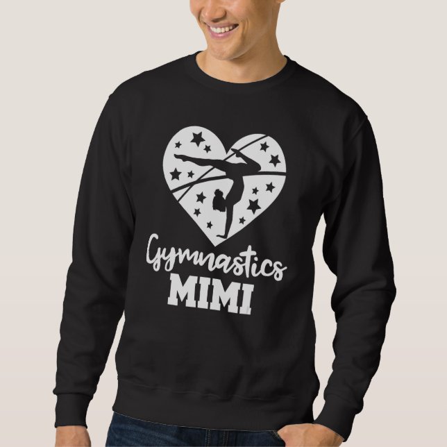 Gymnastics Mimi Heart  Gymnast Sweatshirt (Vorderseite)
