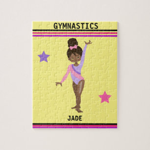 GYMNASTICS PUZZLE FÜR MÄDCHEN PERSONALISIERT