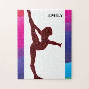 GYMNASTICS PUZZLE PERSONALISIERT!