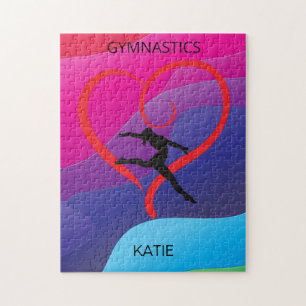 GYMNASTICS PUZZLE PERSONALISIERT!