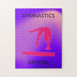 GYMNASTICS PUZZLE PERSONALISIERT!
