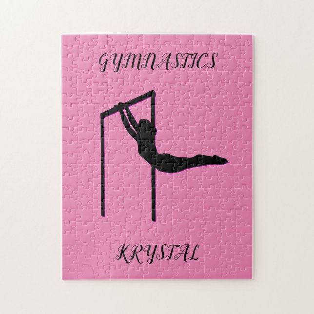 GYMNASTICS PUZZLE PERSONALISIERT! (Vertikal)