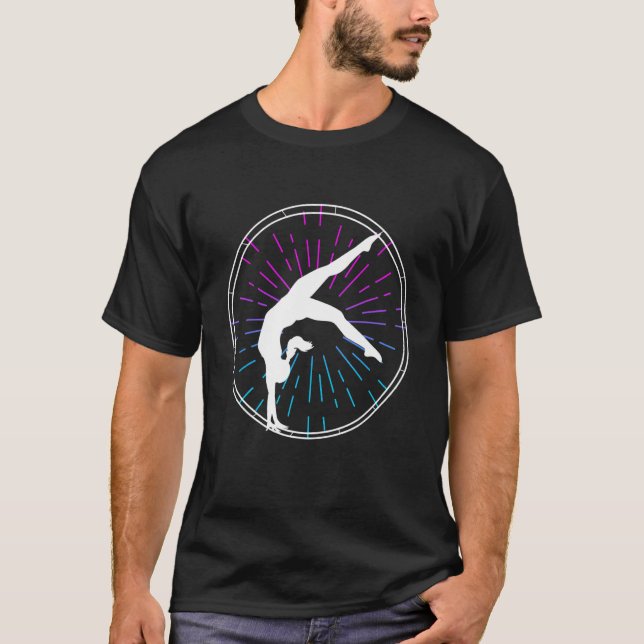 gymnastics rhönrad gymnsatik gymnastics coach spor T-Shirt (Vorderseite)