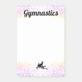 GYMNASTICS STATIONERY - Post-it Notes 4"x 6" Post-it Klebezettel