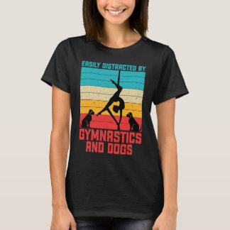 Gymnastics Women men Girls Teens Gymnast Dance Ret T-Shirt