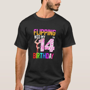 Gymnastik 14. Geburtstag Vierzehn 14 Jahre Gymnast T-Shirt
