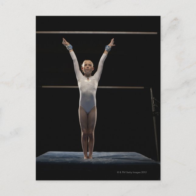Gymnastik 2 postkarte (Vorderseite)