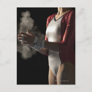 Gymnastik 3 postkarte