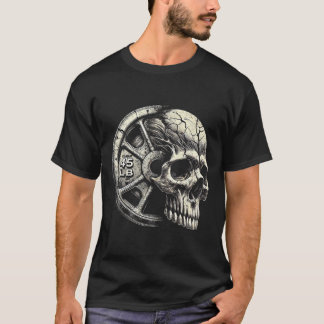 Gymnastik 45lbs Plate Coole Arbeitsfläche T-Shirt