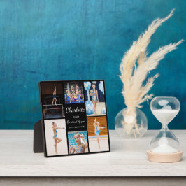 Gymnastik 6 Fotomaterial Modern Keepake Fotoplatte