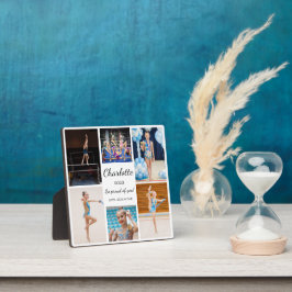 Gymnastik 6 Fotomaterial Modern Keepake Fotoplatte