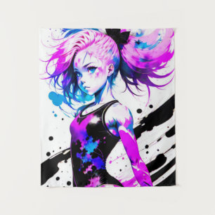 Gymnastik Abstrakter Geist des Gymnastes Wandteppich