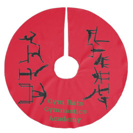 Gymnastik Academy Tree Skirt Polyester Weihnachtsbaumdecke
