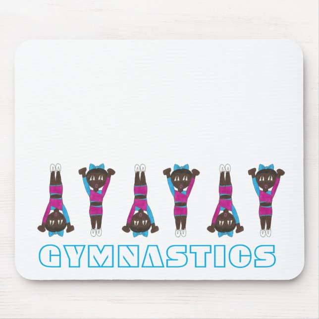 Gymnastik Acrobatics Tumbling Dance Studio Gym Mousepad (Vorne)