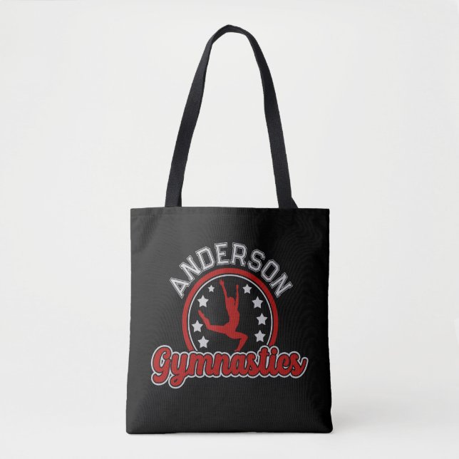 Gymnastik ADD NAME Gymnast Vault Floor Athlete (Vorderseite)