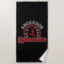 Gymnastik ADD NAME Gymnast Vault Floor Athlete