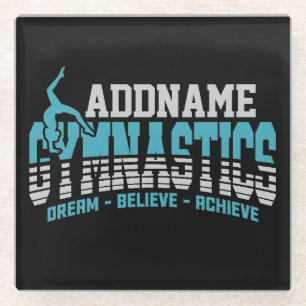 Gymnastik ADD NAME Gymnastik Team Backbike Kickove Glasuntersetzer