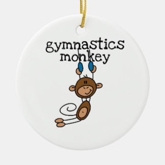 Gymnastik-Affe Keramikornament