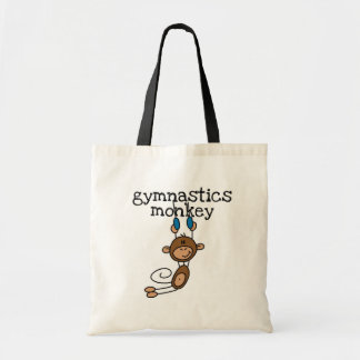 Gymnastik-Affe-T-Shirts und Geschenke Tragetasche
