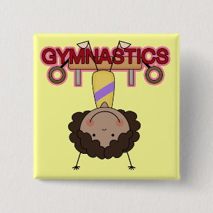 GYMNASTIK - Afroamerikaner-MädchenHandstands Button